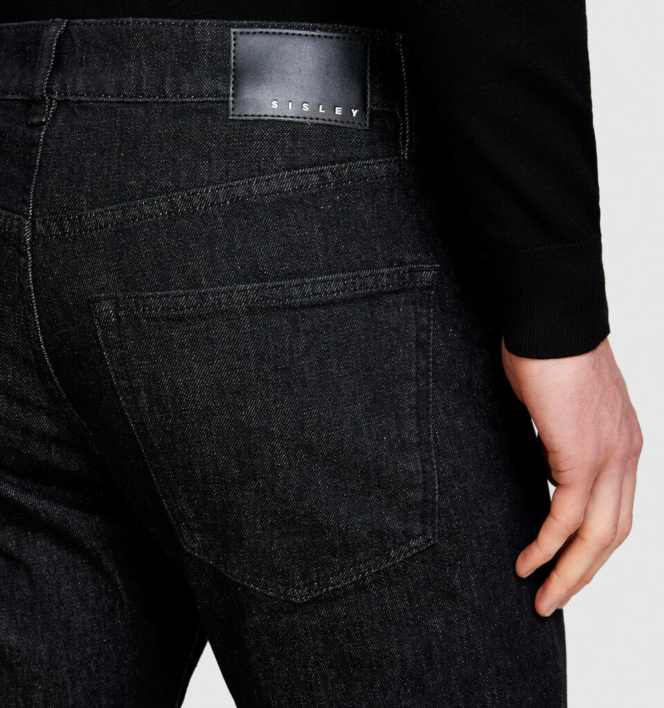 San Francisco regular fit jeans - men's regular fit jeans - Black | Sisley image number 5